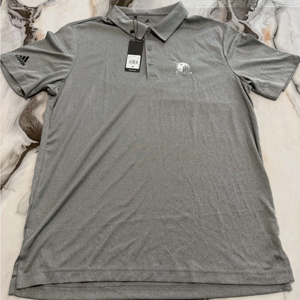 Adidas Men's Polo Shirt in Gray
